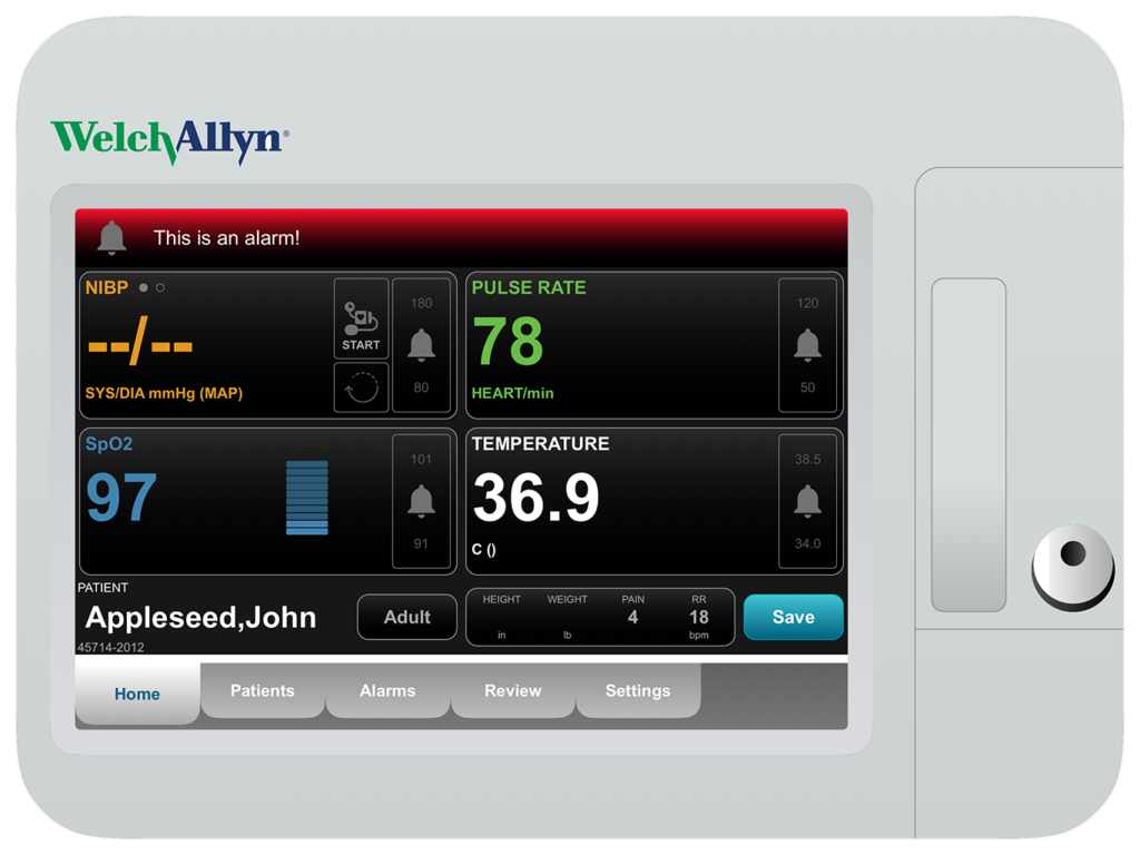 REALITi Connex Vital Signs Monitor