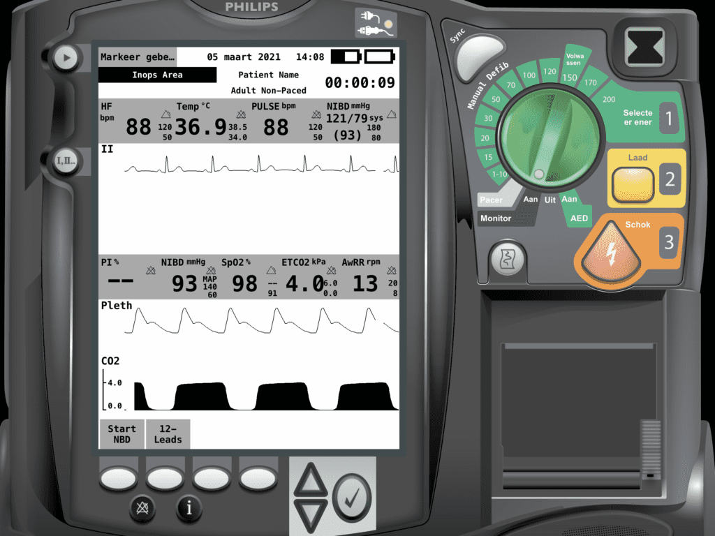 REALITi Philips HeartStart MRx EMS